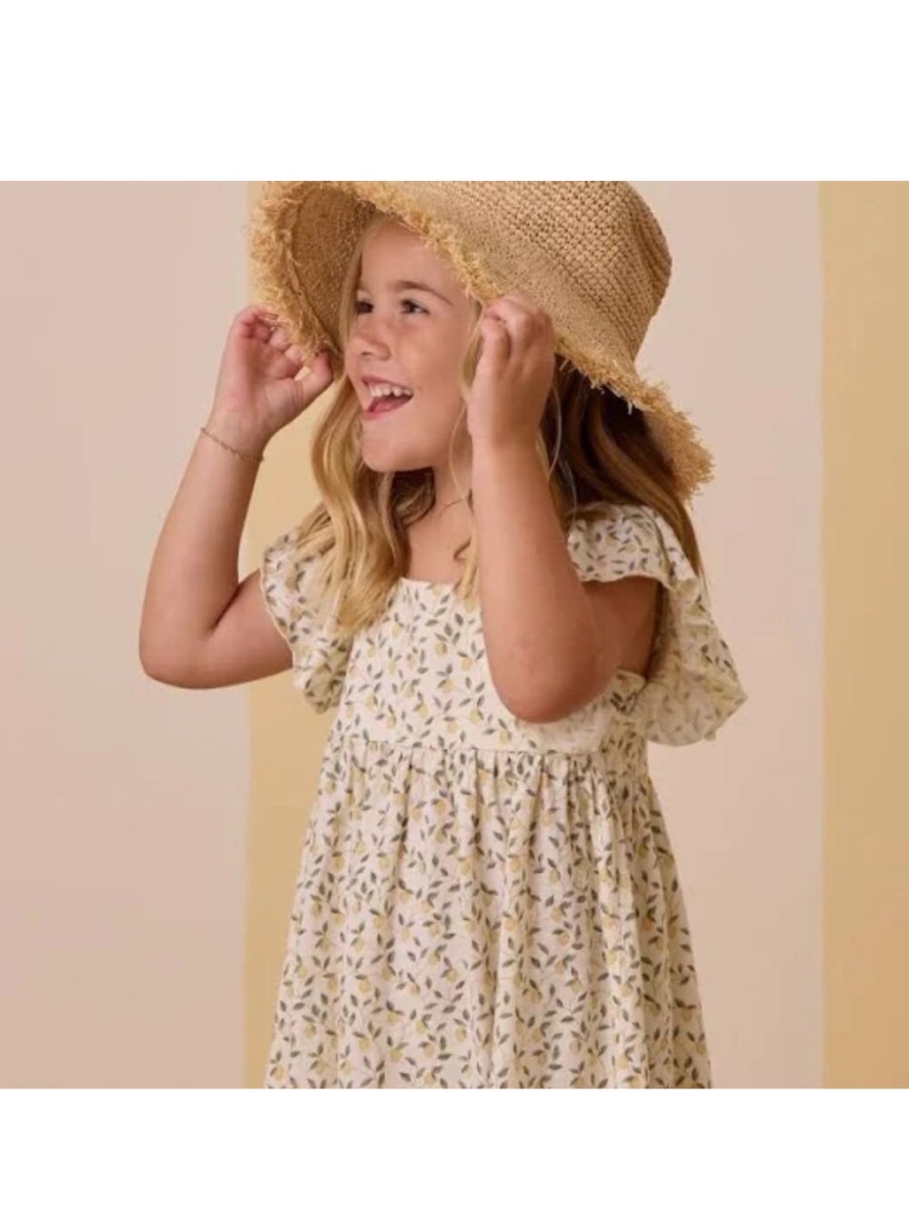 Rylee + Cru Raffia Straw Bucket Hat - Picture 2 of 6